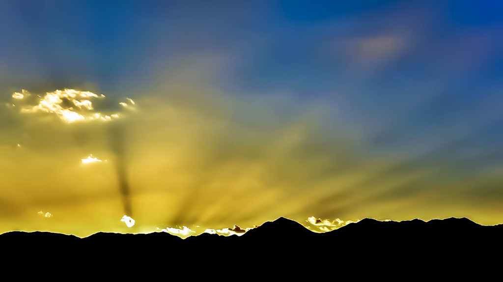 安曇野夕景（こがねいろ）