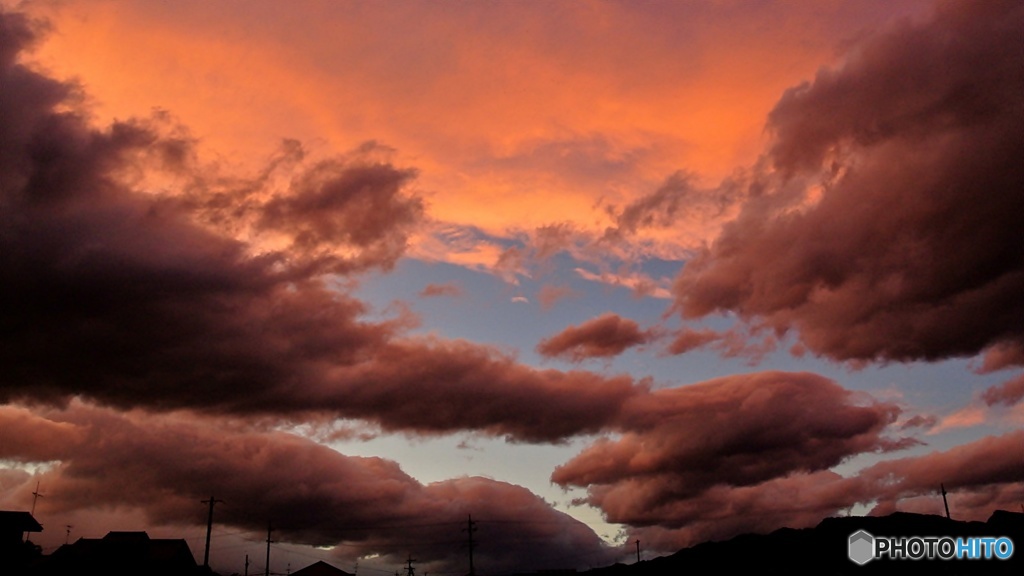 夕焼け雲