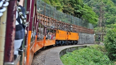 黒部峡谷鉄道（往路）