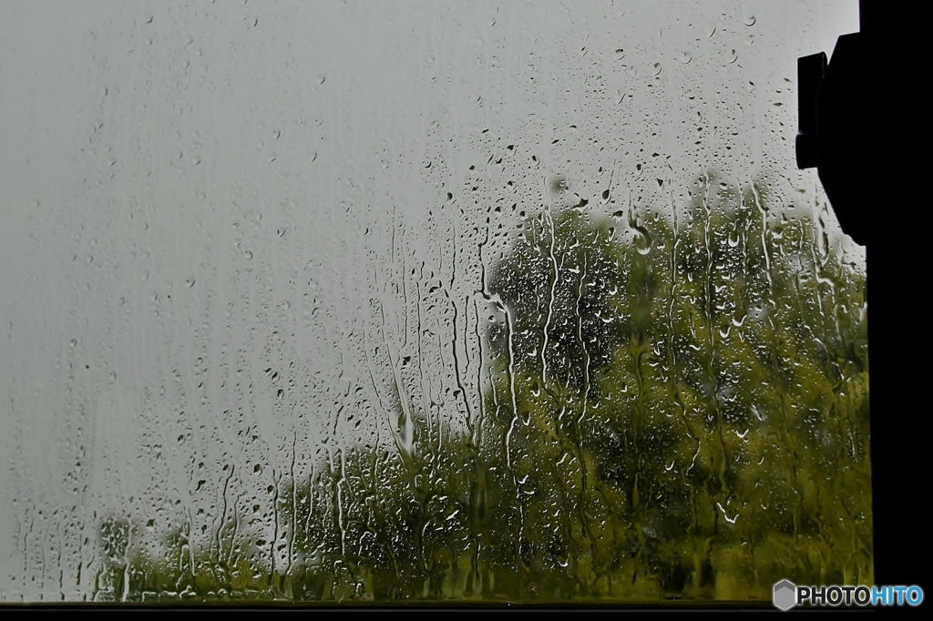 猛烈な雨