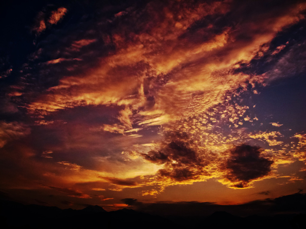 夕焼け雲ⅱ