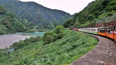 黒部峡谷鉄道（復路）
