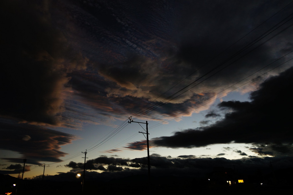 雨上がりの空