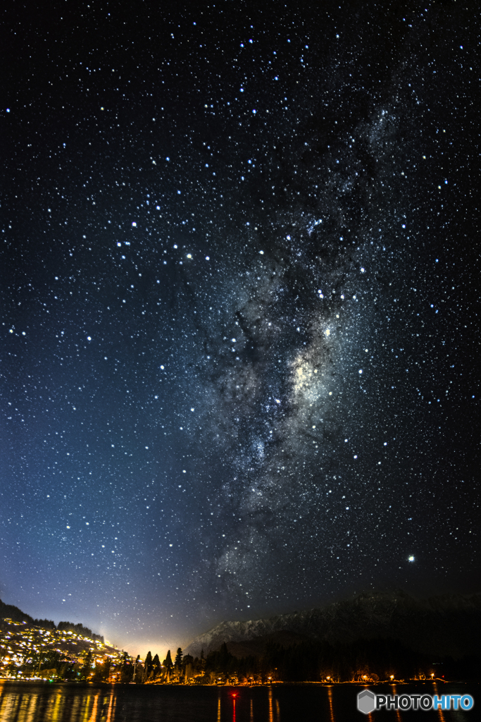 クイーンズタウンの星空