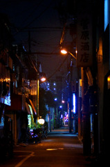 家の外