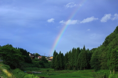 虹～夕立のあとに。