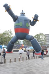 雨でも鉄人２８号