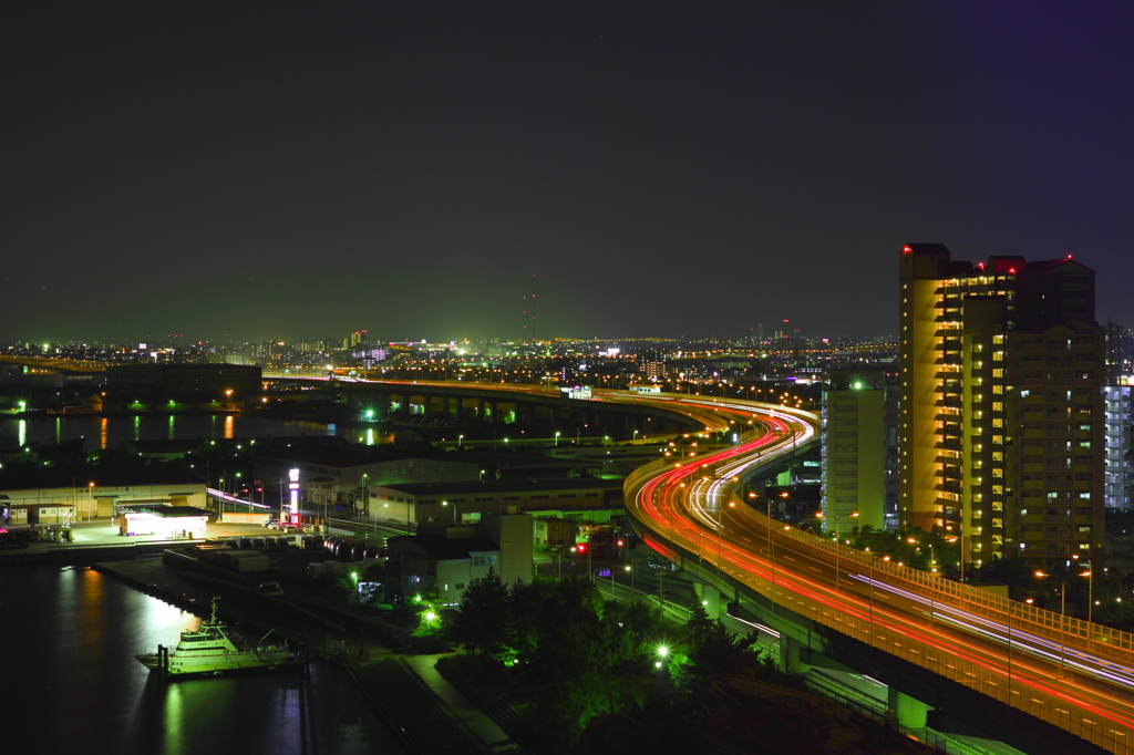 night highway