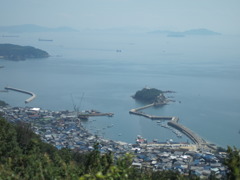 展望台からの鞆の浦