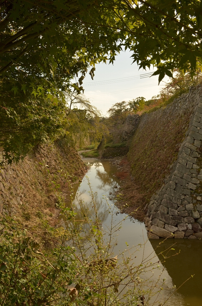 大和郡山城址 内堀