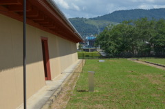 東院庭園　若草山遠望