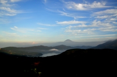 大観山からの富士山。