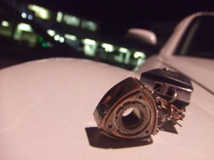 愛車　地元駅にて