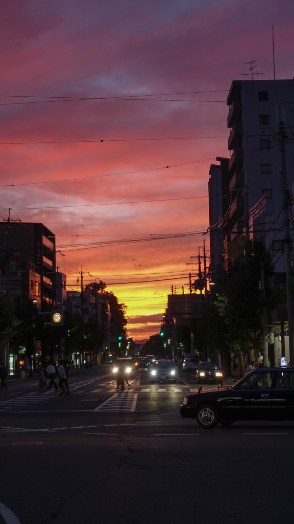 夕焼け