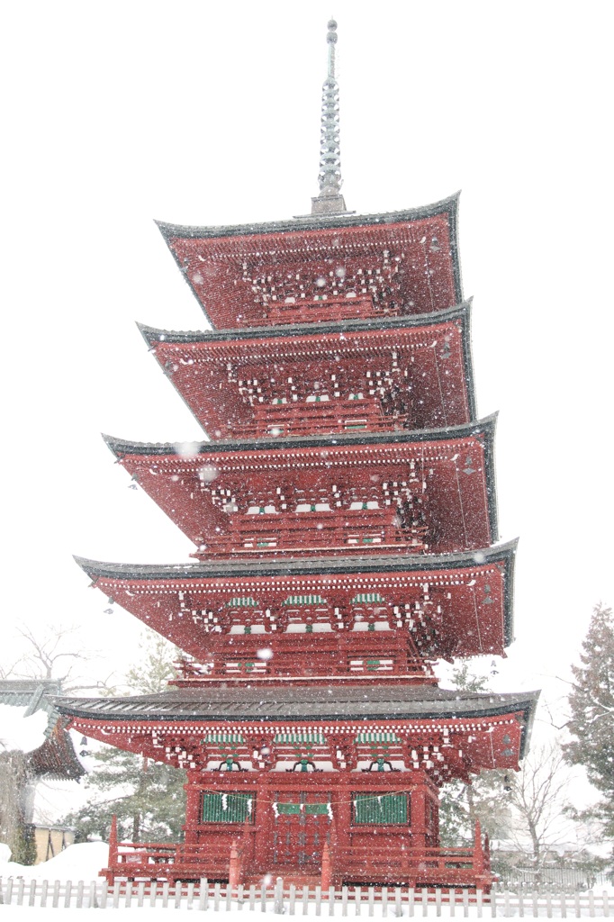 最勝院 五重塔