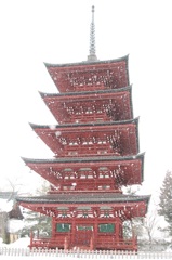 最勝院 五重塔