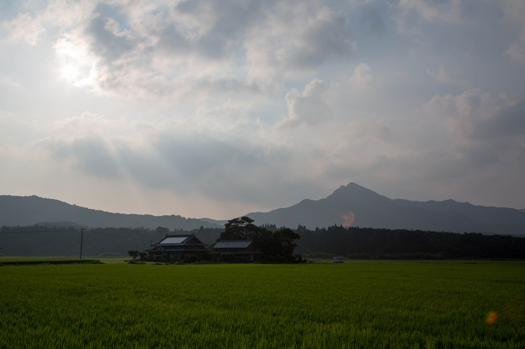 田舎の静けさ