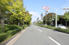 ハーレーな風景　川端通り