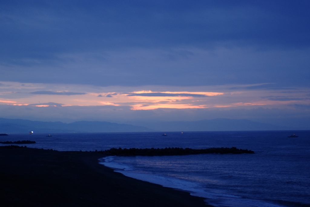 桂浜日の出
