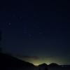 支笏湖の夜空