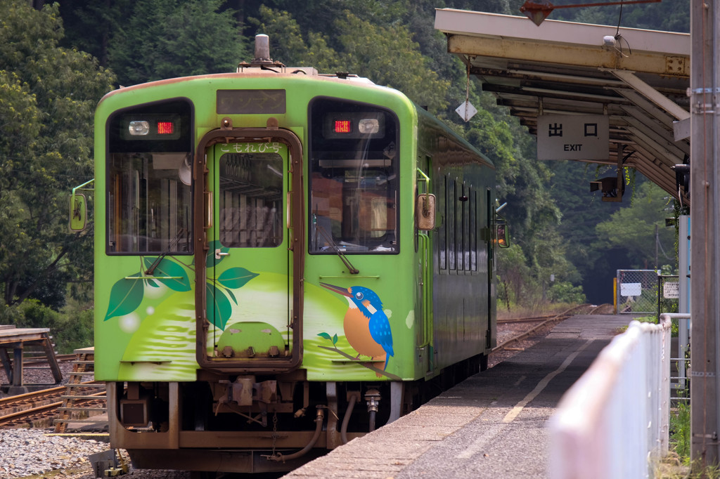 錦川鉄道の昼