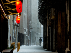 雪の日の秋葉原４