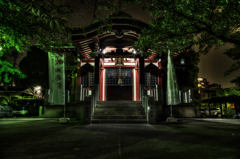 洲崎神社　夜の輝き