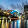トワイライトの永代橋