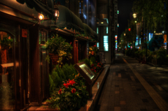 銀座・喫茶店の夜