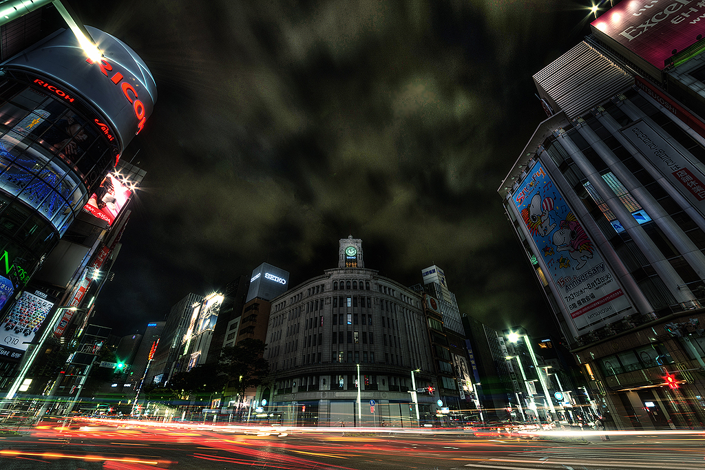 銀座の時を刻む