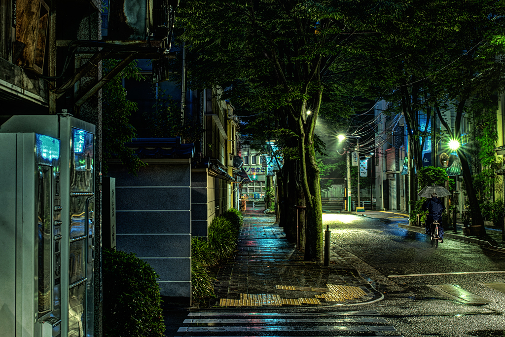 ある雨の日の深川(修正版)