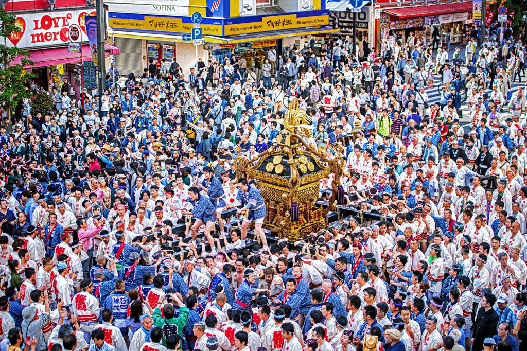 神田祭最高潮