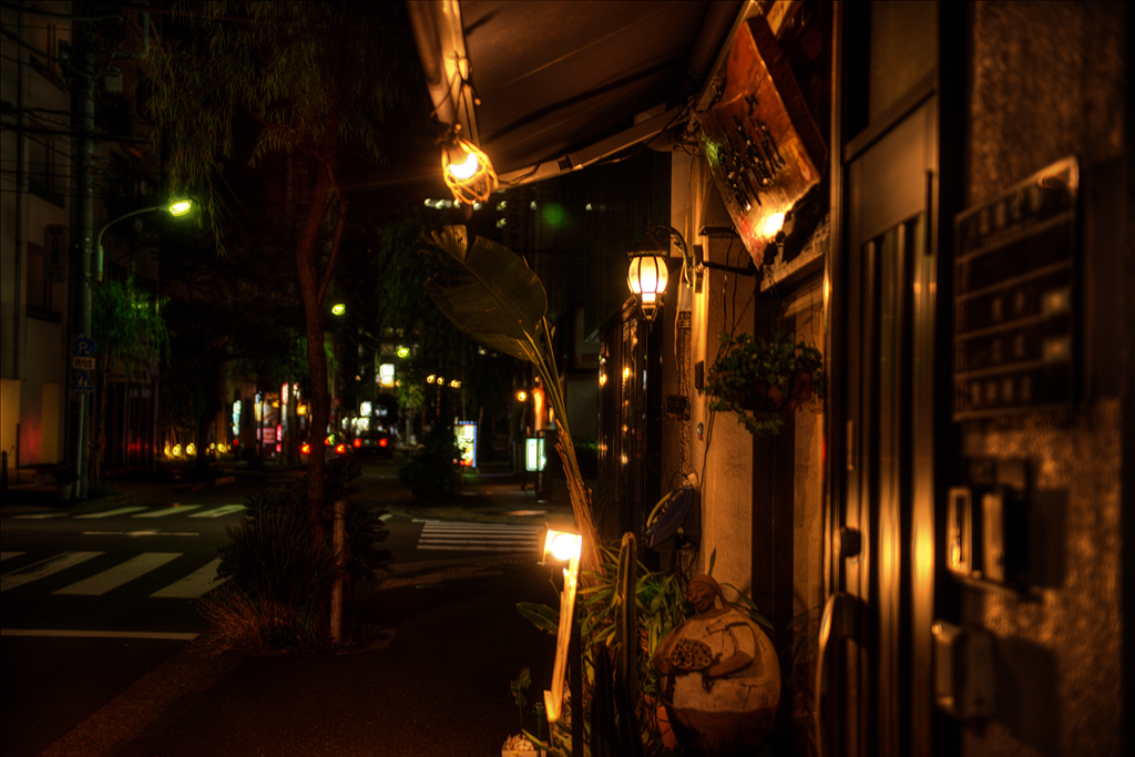 夜の深みの輝き