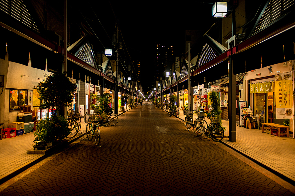 月島夜の路地歩き⑤