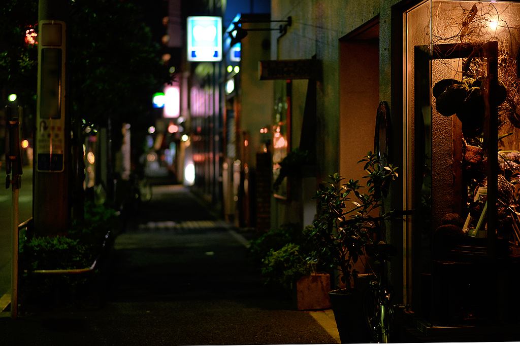 夜の深みの…清澄白河駅