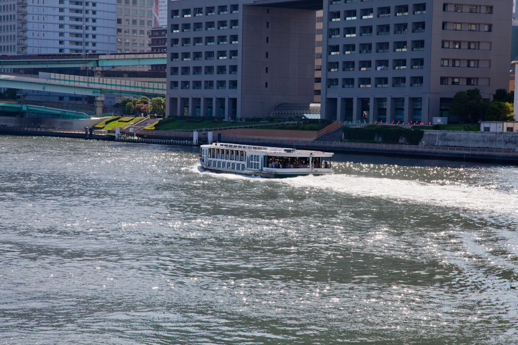 煌めく隅田川