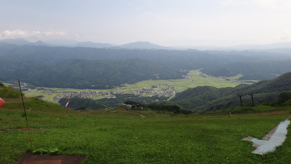 2012年9月5日　白馬五竜テイクオフから