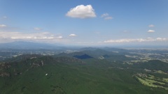 2012年9月7日　赤岩フライト　赤岩上空から北東方面