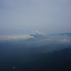 朝霧方面の雲海（2013年6月9日　河口湖フライト空撮）