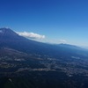 富士山と愛鷹山がくっきり