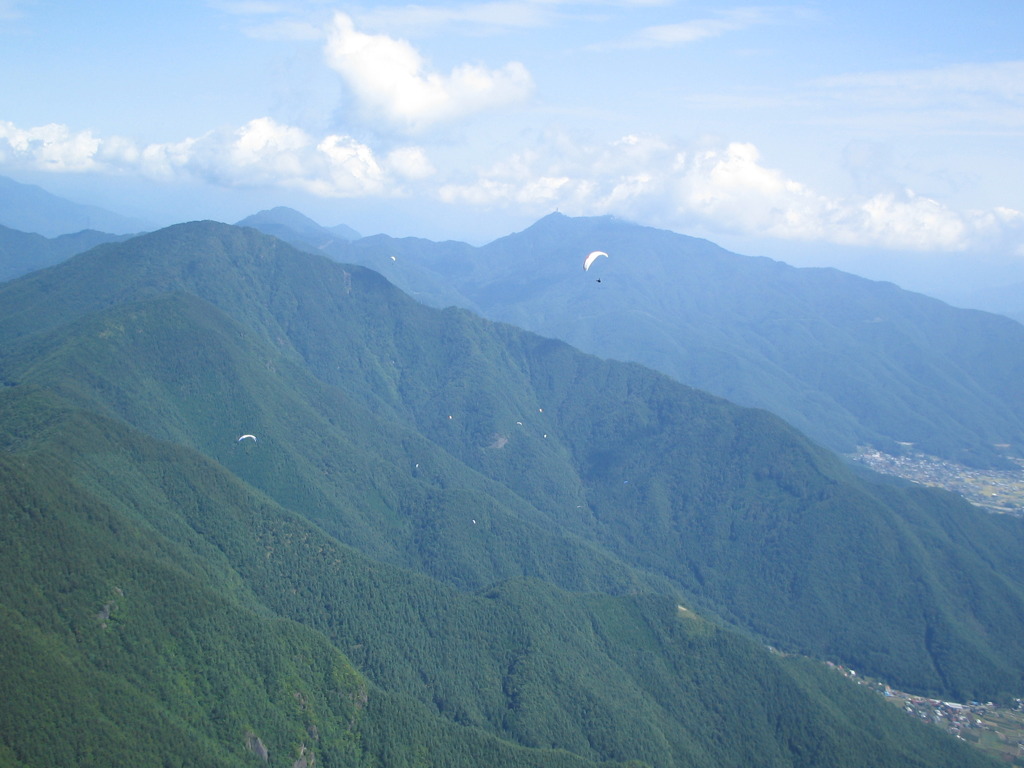 河口湖フライト　筑波メンバーと　2010年9月18～19日