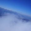 2013年2月23日　朝霧フライト　雲海飛行　毛無上空