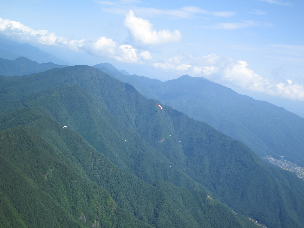 河口湖フライト　筑波メンバーと　2010年9月18～19日