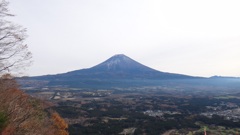 テイクオフからの富士山