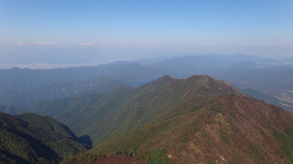 毛無紅葉1　2011年10月7日朝霧