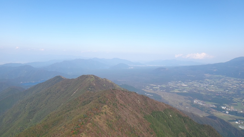 毛無から河口湖方面　2011年10月7日朝霧