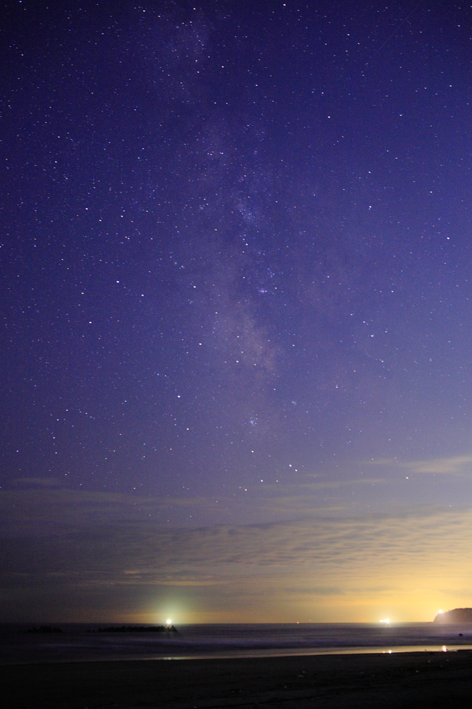 夏の終わりの天の川