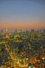東京夜景HDR