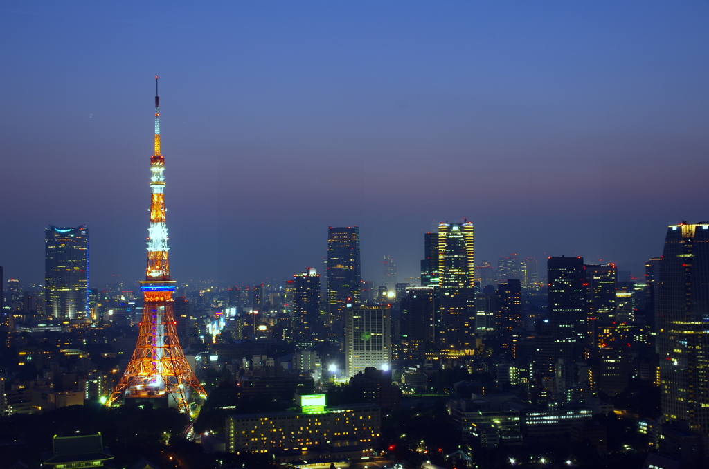 Night view in Tokyo