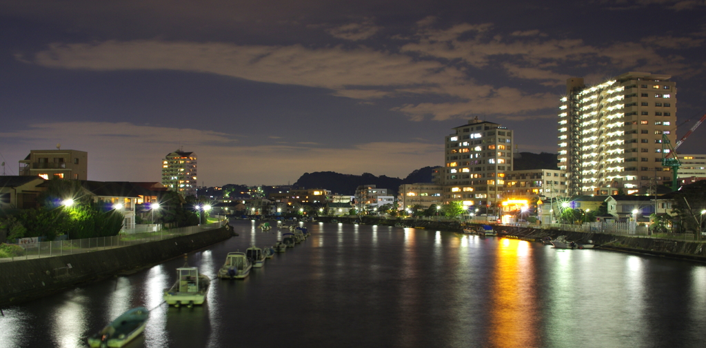 夜の江ノ島